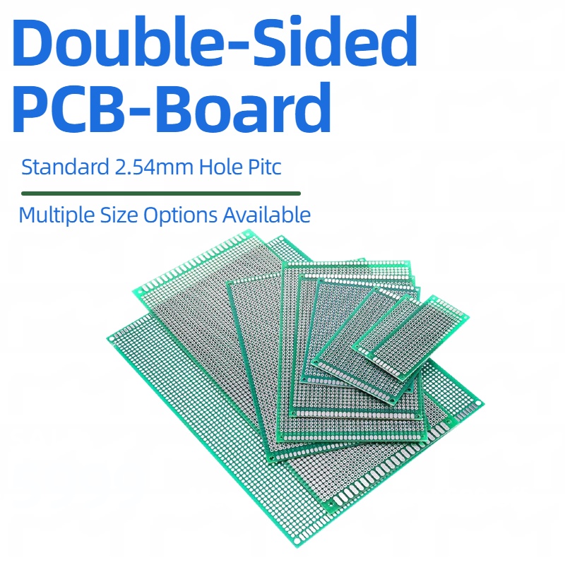 Diy Electronics Breadboard - Double‑Sided Prototype PCB Breadboard Universal Printed