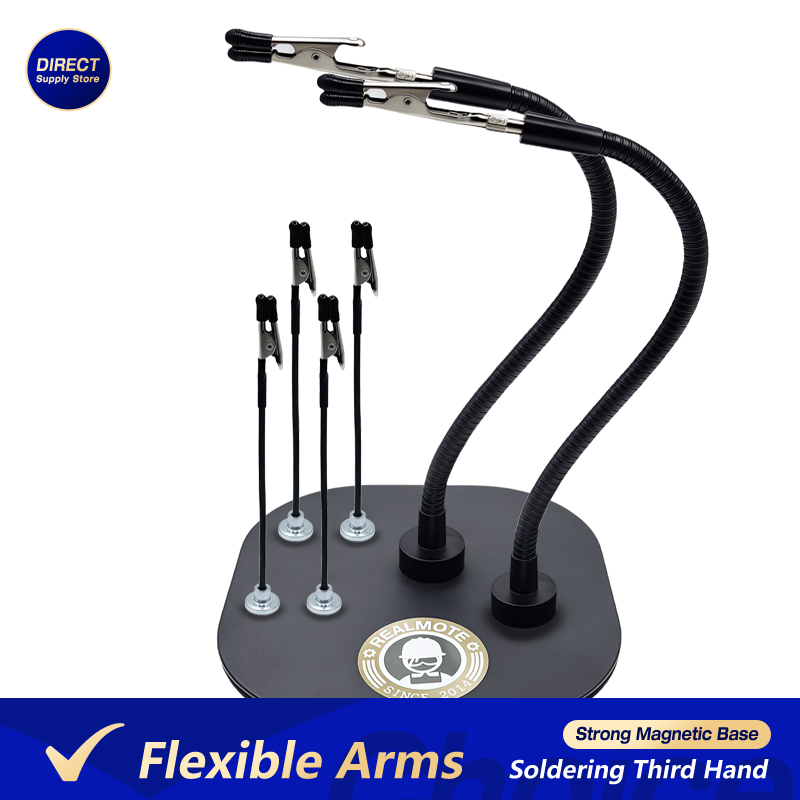 Diy Electronics Tools - Soldering Third Hand with Strong Magnetic
