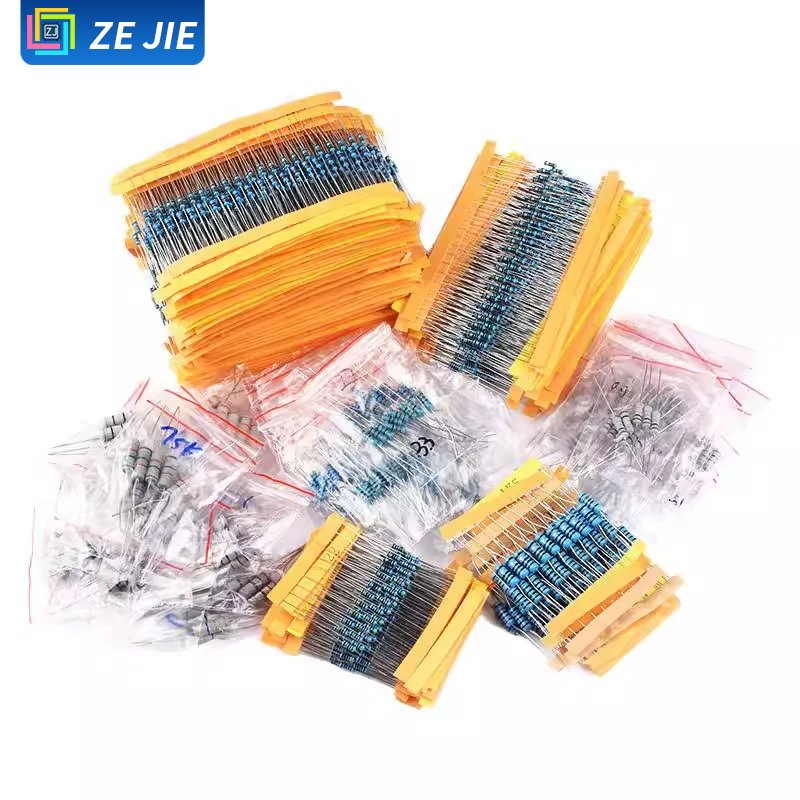 1/4W Metal Film Resistor Assor - Resistor Kit 1 4W recension och pris