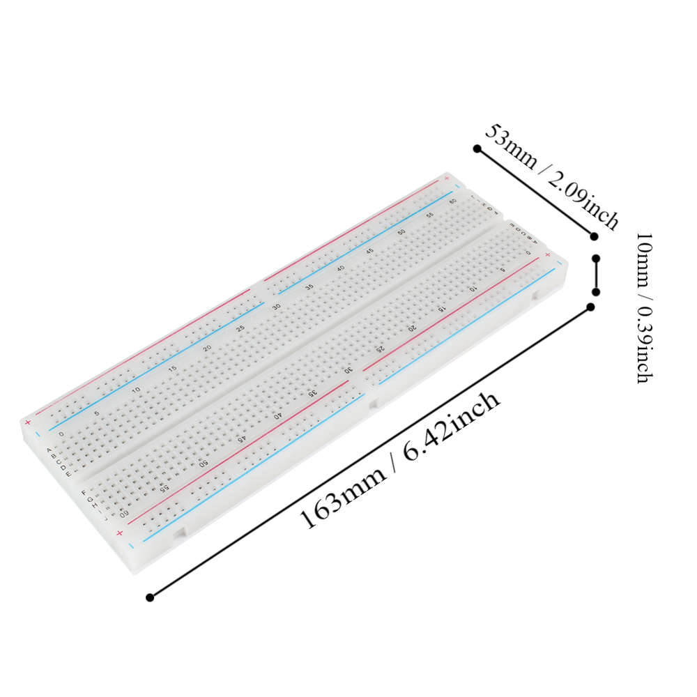 830 Points MB102 Breadboard Pr - Diy Electronics Breadboard recension och pris