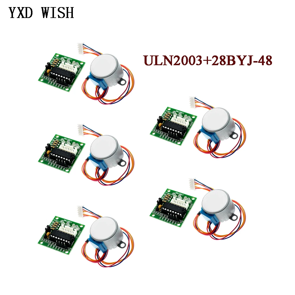 5pcs ULN2003 28BYJ-48 5V 12V R - Stepper Motor 28Byj recension och pris