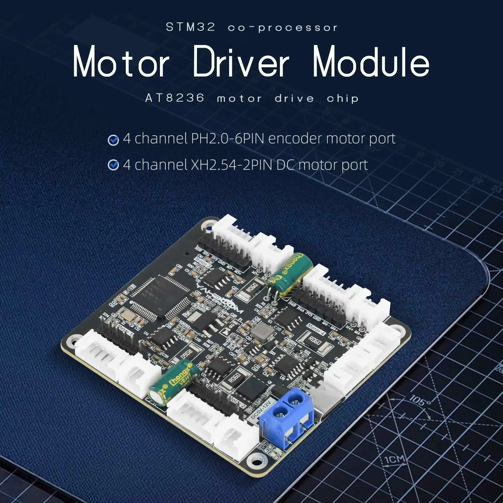 Yahboom 4-Channel Encoder Moto - Diy Projects With Electronics recension och pris