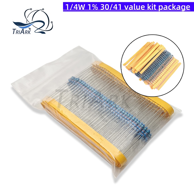 300/600/set 30 Kinds 1/4W 1% R - Resistor Kit 1 4W recension och pris