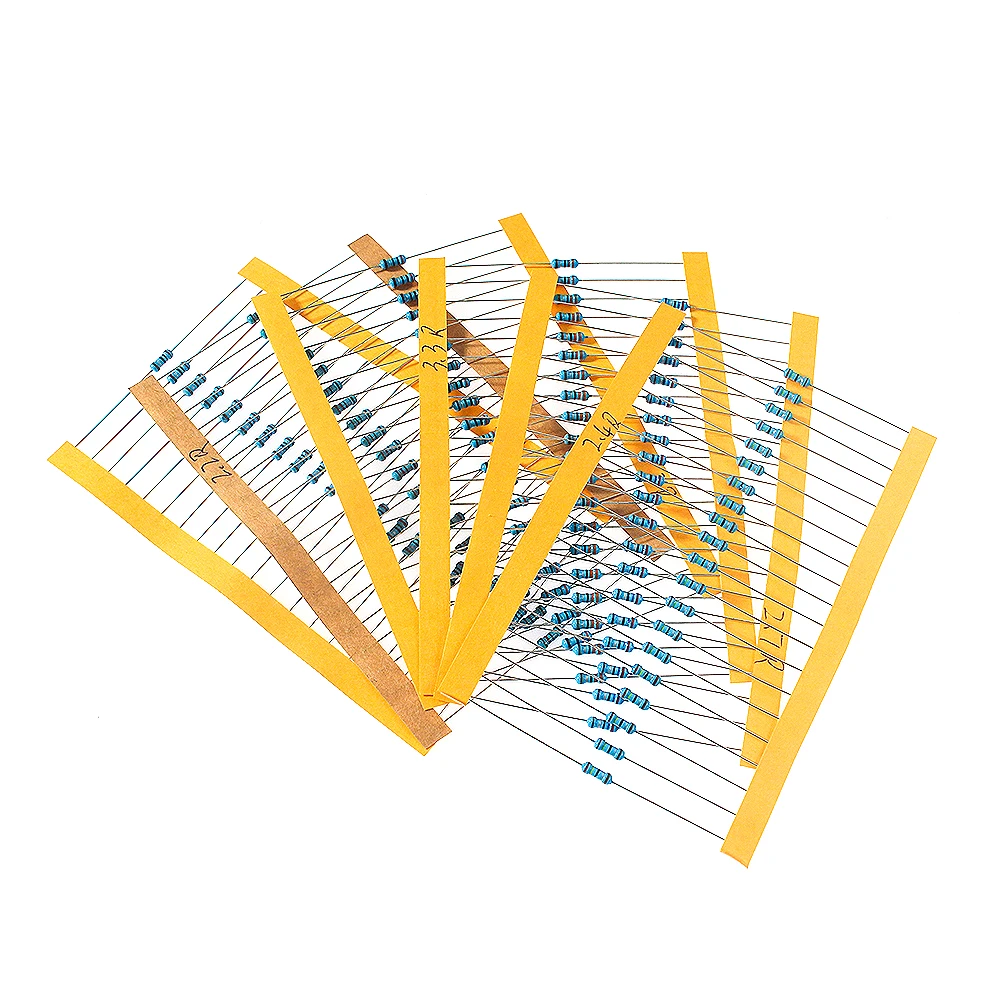 120PCS 1/4W 1% Automotive Airb - Resistor Kit 1 4W recension och pris