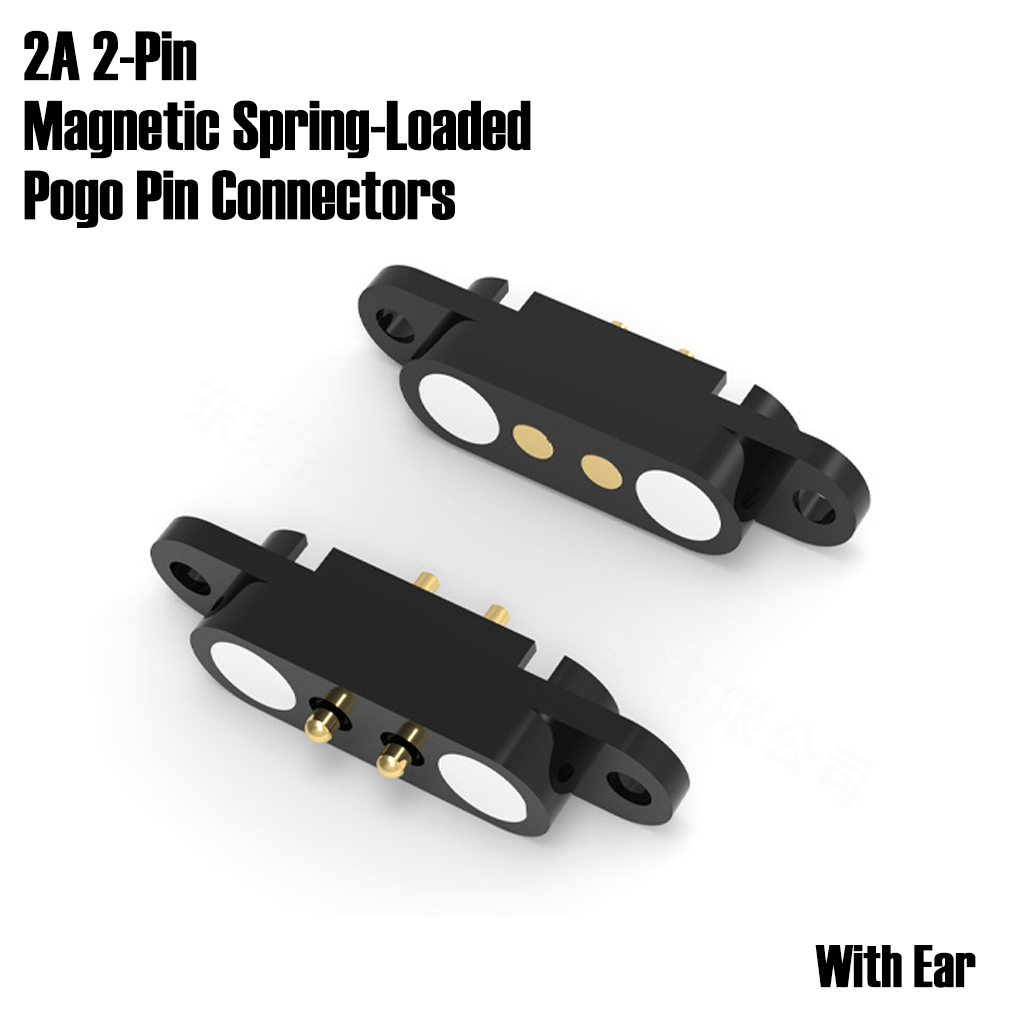 1 Set 2A 2-Pin Magnetic Spring - Diy Electronics Tools recension och pris