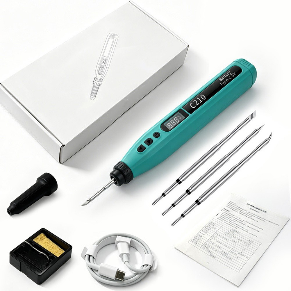 Smart Digital USB Soldering Ir - Diy Electronics Tools recension och pris