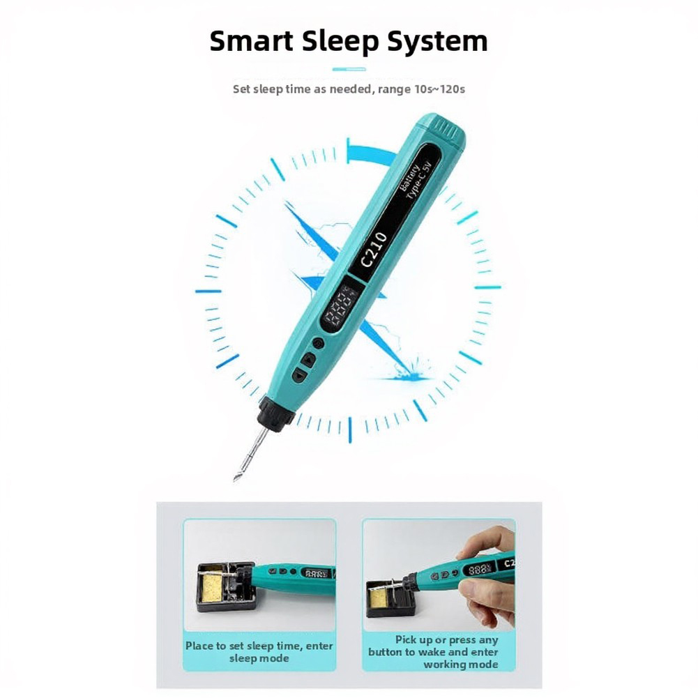 Smart Digital USB Soldering Ir - Diy Electronics Tools recension och pris