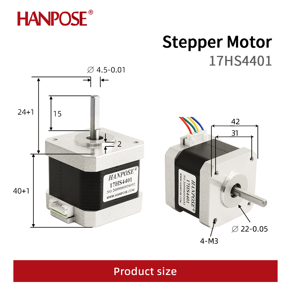 HANPOSE Nema17 Stepper Motor,  - Stepper Motor 28Byj recension och pris