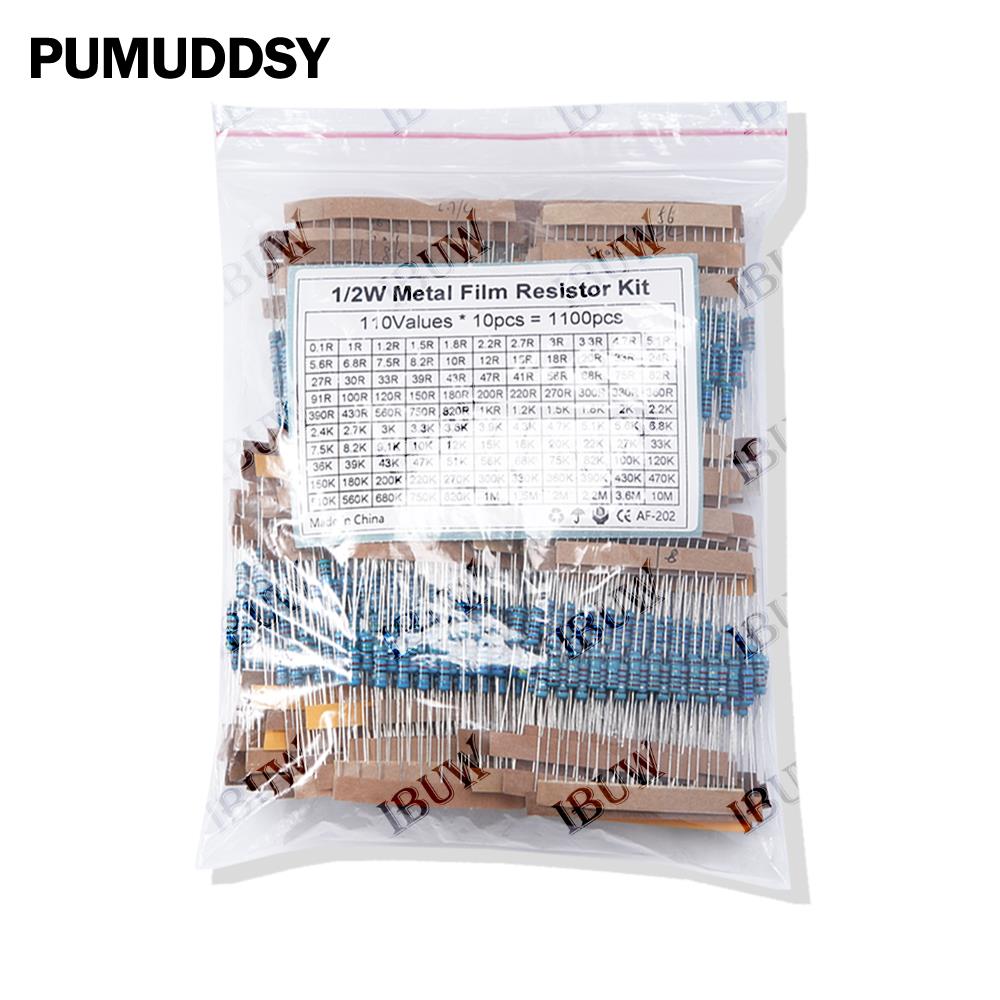 1/4W 1/2W 1W 2W 3W Resistance  - Resistor Kit 1 4W recension och pris