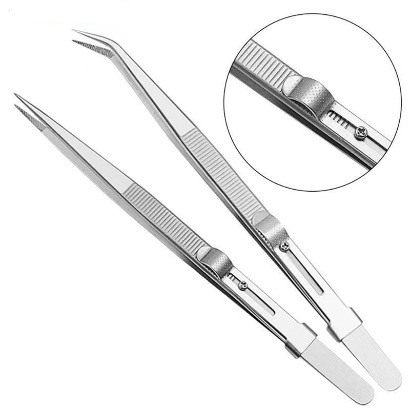 Adjustable Self Clamping Tweez - Diy Electronics Tool Kit recension och pris