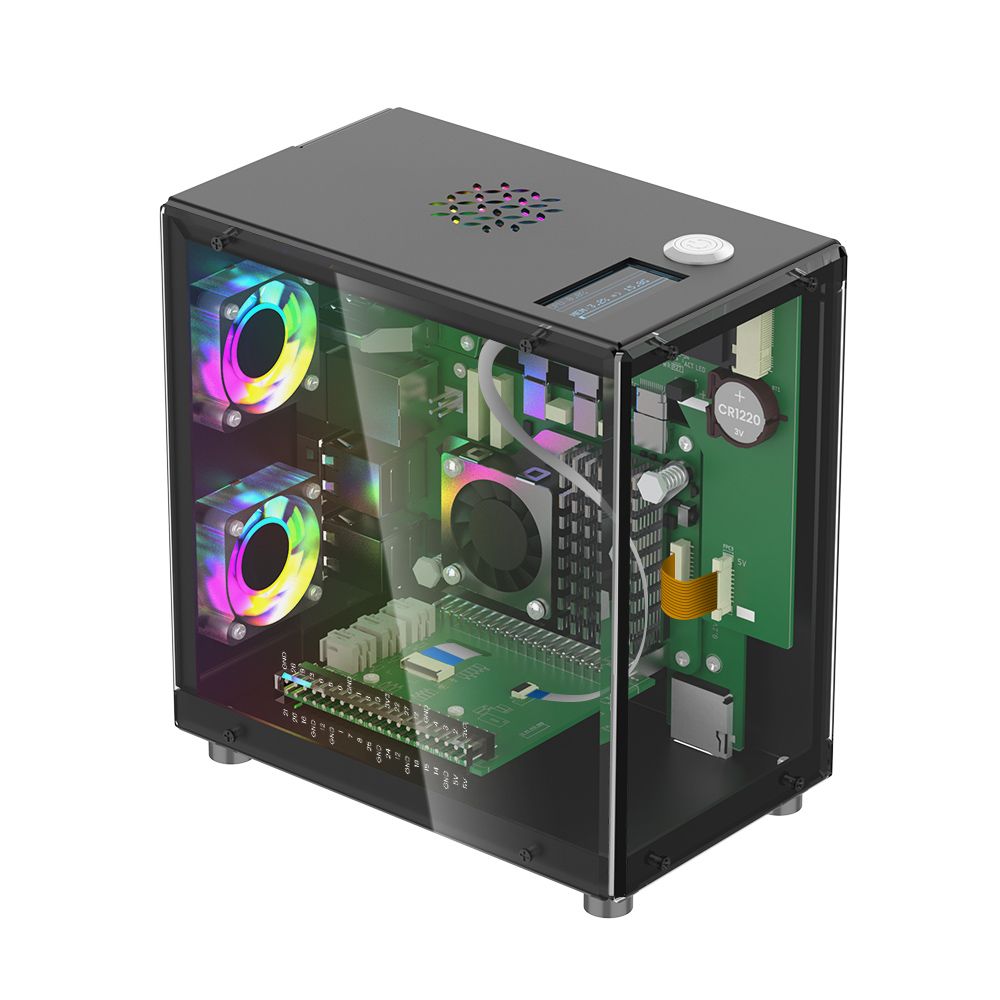 Raspberry Pi 5 Case Protective - Diy Electronics Raspberry Pi recension och pris