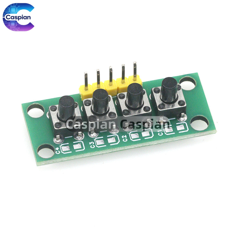 1-10PCS 1x4 4-Button Independe - Diy Electronics Raspberry Pi recension och pris