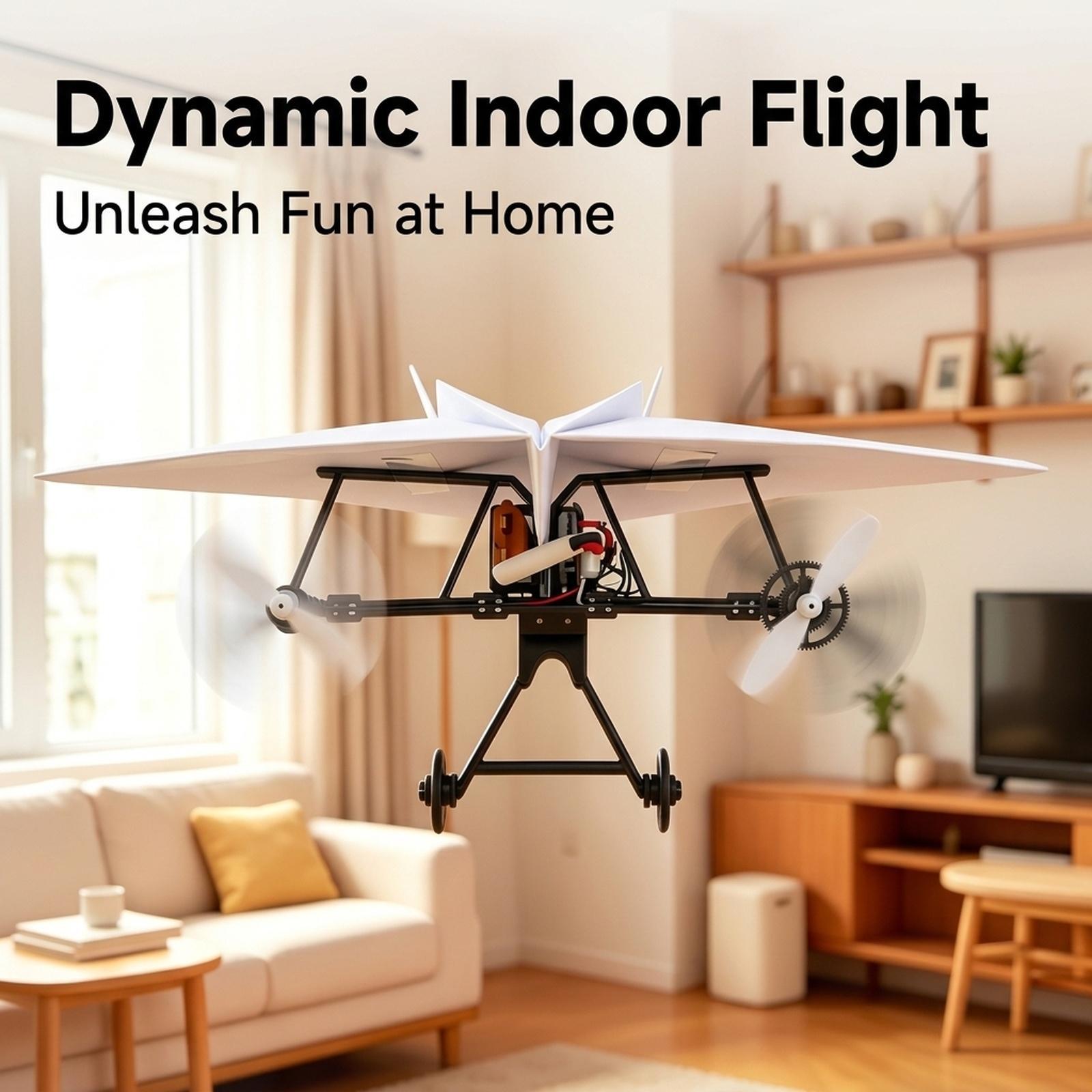 Mini RC Airplane DIY Kit ABS M - Diy Electronics Projects For Beginners recension och pris