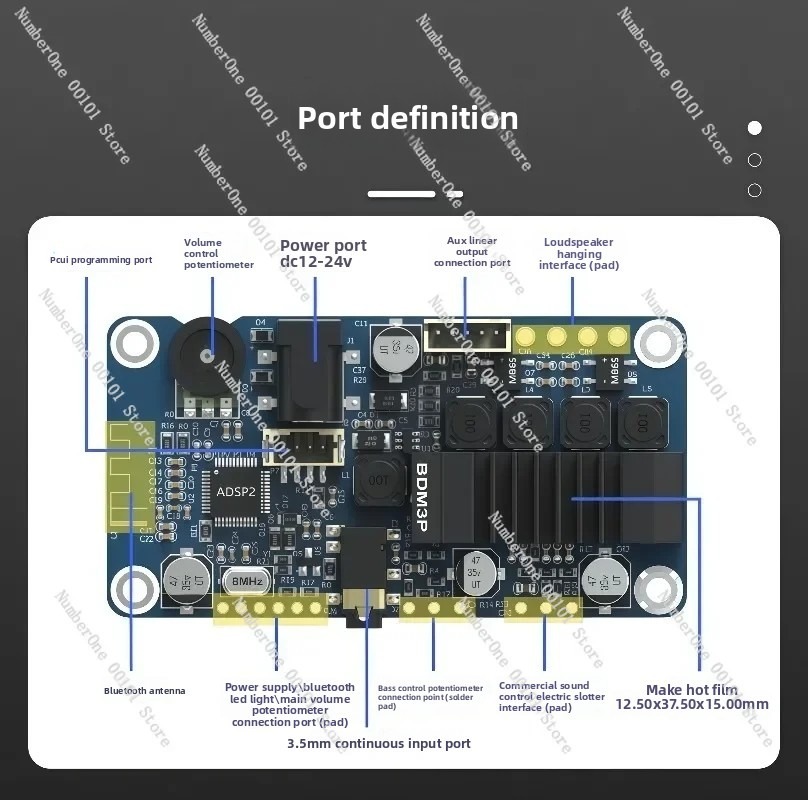 BDM3P Portable Bluetooth 5.3 A - Diy Electric Car recension och pris