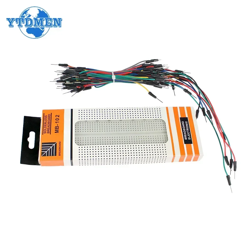 MB-102 Breadboard 400 830 Poin - Diy Electronics Breadboard recension och pris
