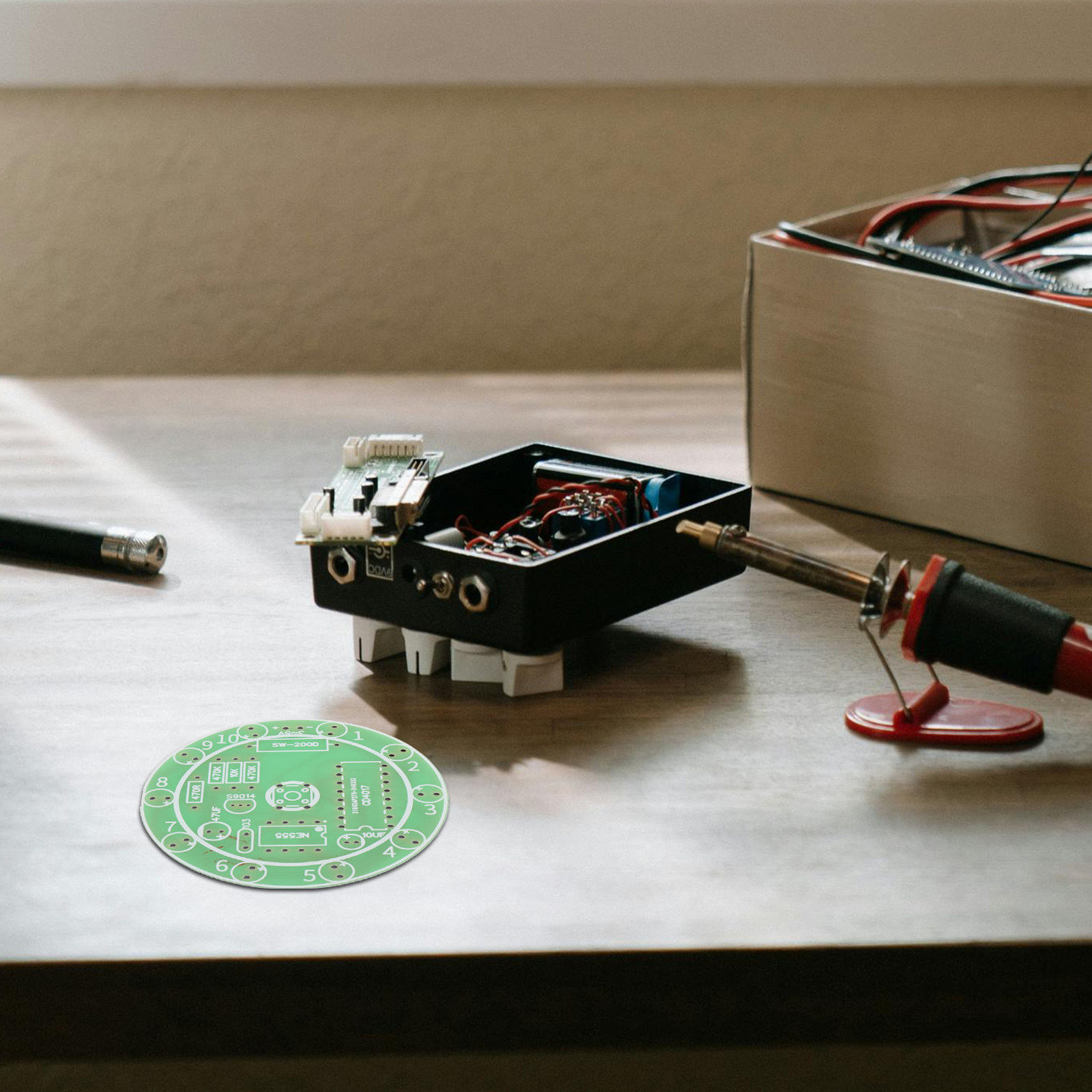 Solder Board Practice Beginner - Diy Electronics Projects For Beginners recension och pris