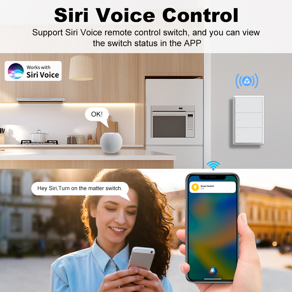 MANHOT Homekit WiFi Smart Swit - Diy Home Electronics recension och pris