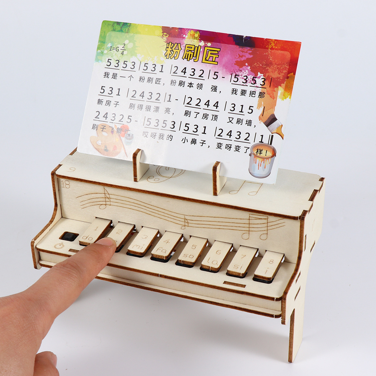 DIY Wooden Electronic Piano Mo - Diy Electronics Tool Kit recension och pris