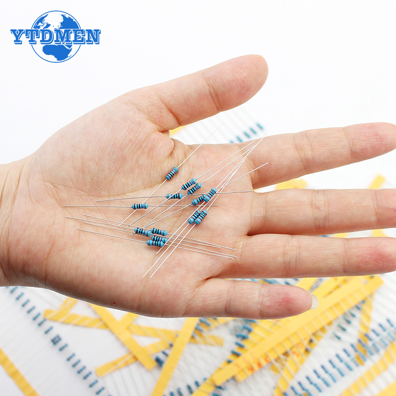 300-600PCS 1/4W Metal Film Res - Resistor Kit 1 4W recension och pris