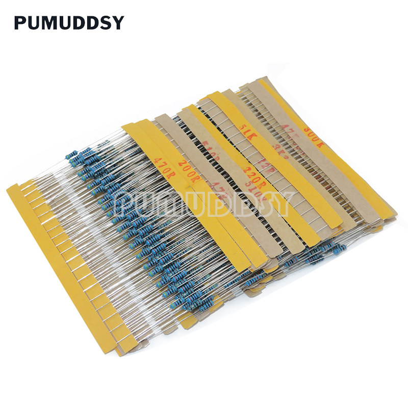 600pcs/set 30 Kinds 1/4W Resis - Resistor Kit 1 4W recension och pris
