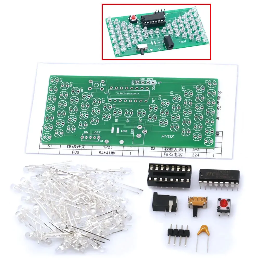 5V Electronic Hourglass DIY Ki - Diy Electronics Projects For Beginners recension och pris